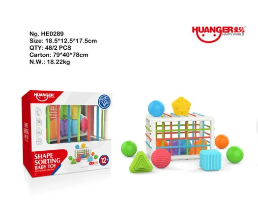 Jucarie cub educativ cu forme HE0289