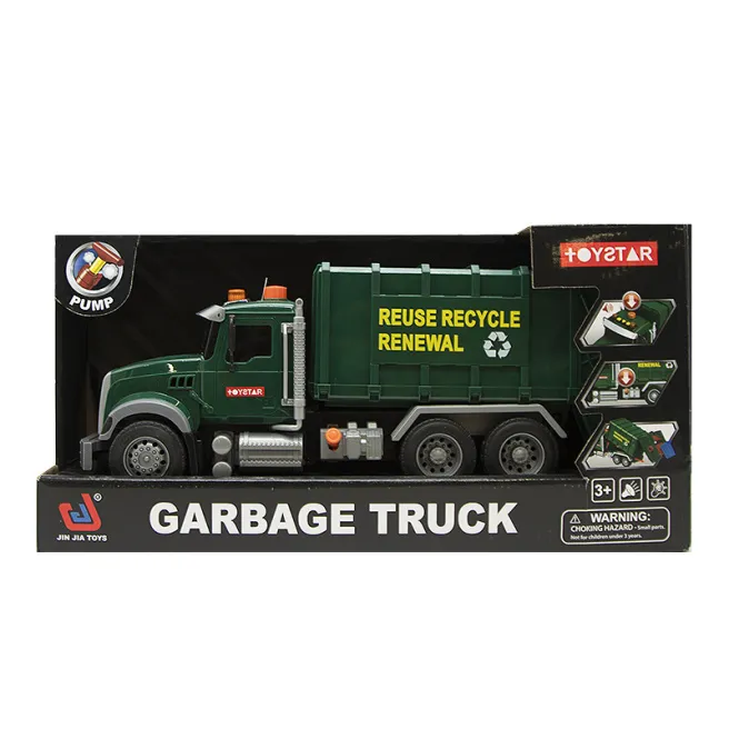 Mașină cu inerție „Camion de gunoi”, lumină/sunet, cod 652067