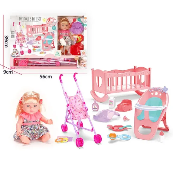 PAPUSA CU ACCESORII CU SUNET 72440