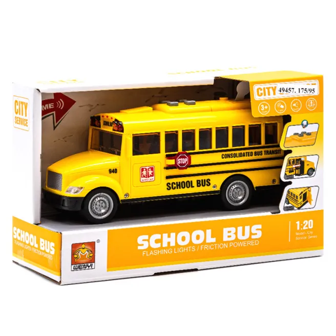 WY Autobus cu inertie 1:20 