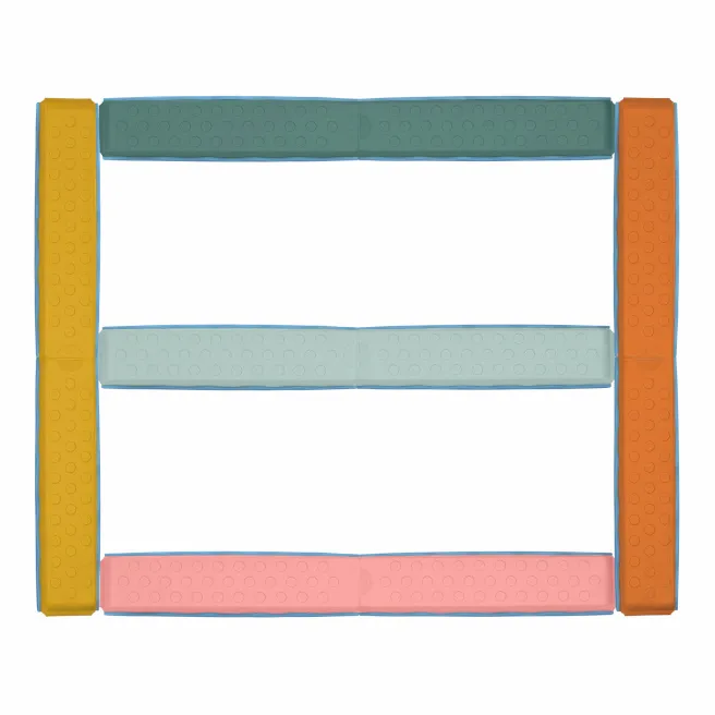 Set de bare de echilibru Battat, 10 buc., cod 1995D Set de bare de echilibru Battat, 10 buc., cod 1995D
