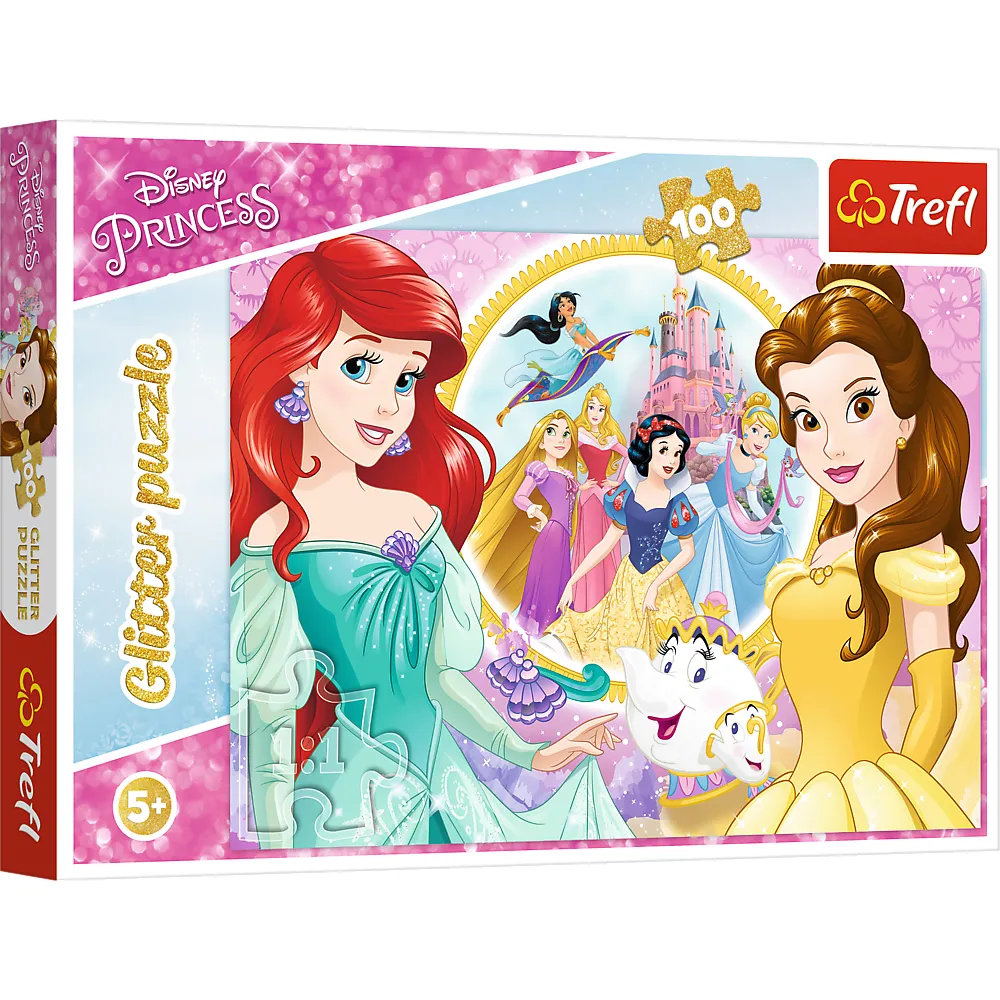 Princess Walk (Puzzle cu sclipici) 100 de elemente art. 14819