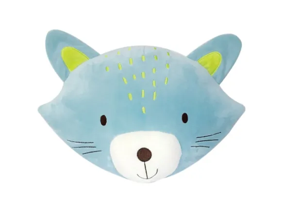 Jucărie de pluș Pernă KikkaBoo Kit the Cat, 40x30x13 cm