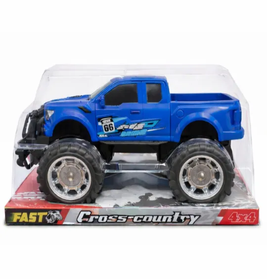 Masina inertiala, Pickup Cross Country, albastru cod 10052b