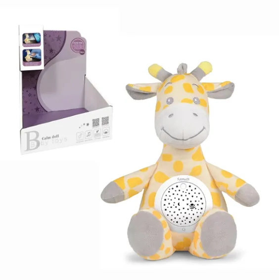 Lampa de noapte-proiector „Girafă” cu efecte sonore și luminoase