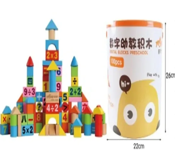 Сonstructor din lemn 100elem. 09076