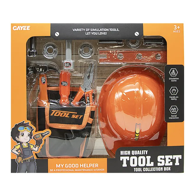 Set de scule cu centura și cască, cod 702027