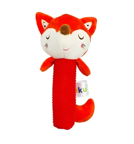 Jucarie de plus Akuku Fox Red, 14 cm