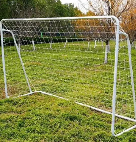 Poartă de fotbal metalică cu plasă, cod 990109 Poartă de fotbal metalică cu plasă, cod 990109