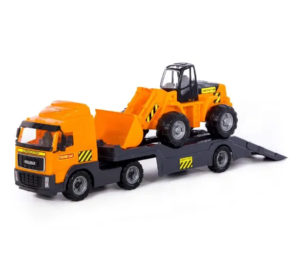 Trailer cu Tractor incarcator,Polesie 36803