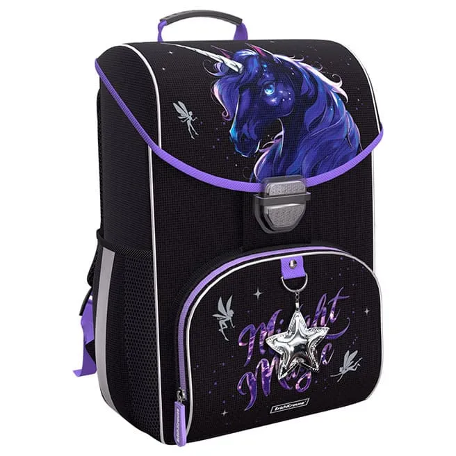 Rucsac ErichKrause ErgoLine, Black Unicorn 15L