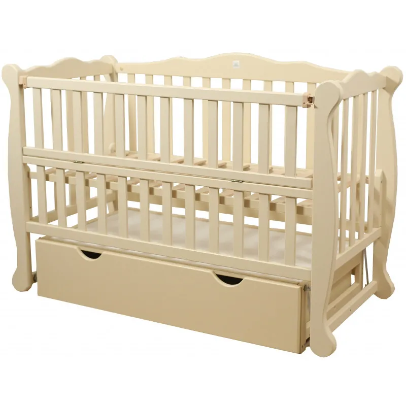 Pătuţ Goydalka NATALI PREMIUM TRANSVERSAL (1В310-3) Ivory