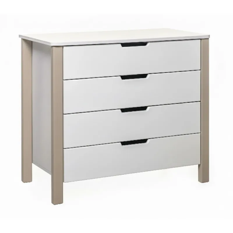 Comodă Eucalyptus Karol90 (DSK-K05) Alb+Cappuccino