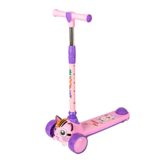 Trotineta pentru copii 608-1, roza