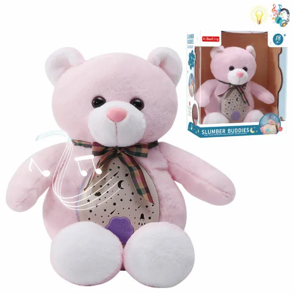 Ursulet din plus cu proiectie si muzica 004479 