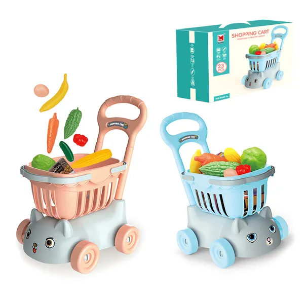 Set carucior cu cumparaturi 008732