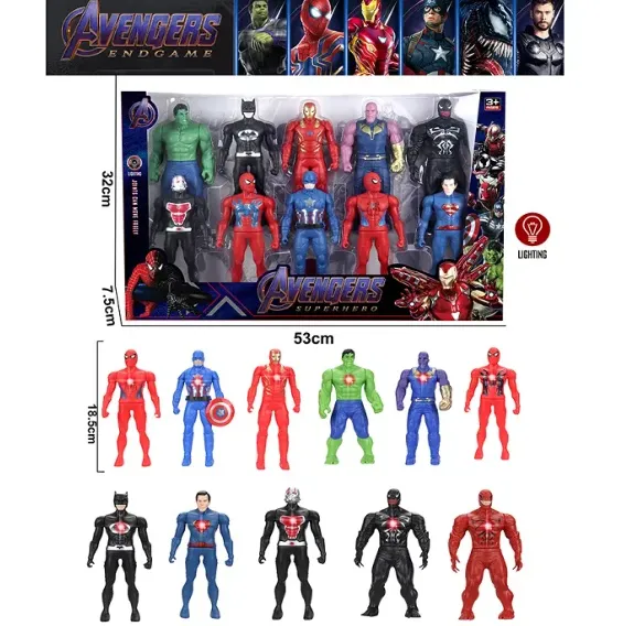 SET EROI CU LUMINI (10PCS) 72572