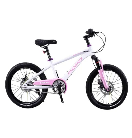 Bicicletă pentru copii cu două roți, 18 inch, roz, cod 2359D