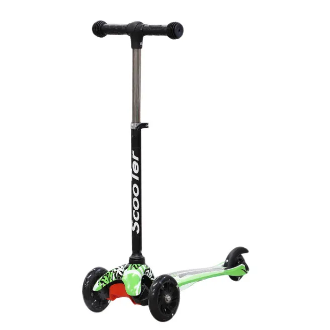 Trotinetă pentru copii, „21 Scooter” cu 3 roți, verde