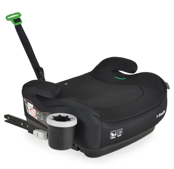 Înălțător auto-buster 125-150 cm Isofix Moni I-Swift Black