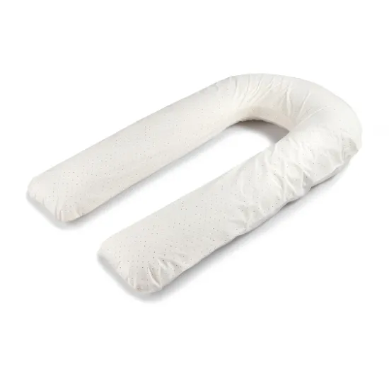 Față de pernă pentru gravide U PM Buline Ivory