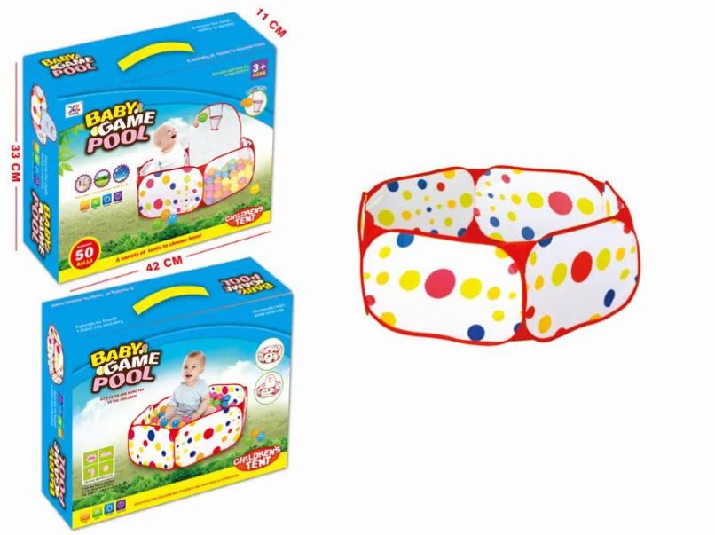 Cort de joacă cu mingi (50 buc) 333A-154