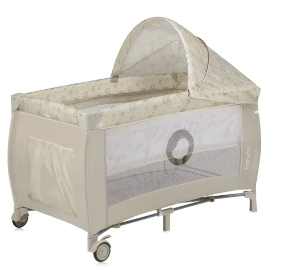 Patut pliabil 2 in 1 Lionelo Sven Plus Beige Latte