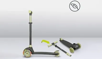 Trotinetă Lionelo Jessy Grey Green Trotinetă Lionelo Jessy Grey Green
