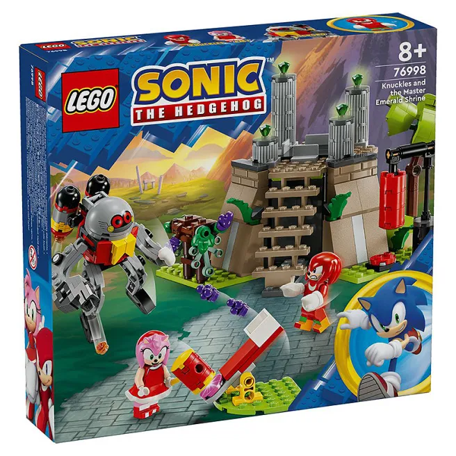 Constructor LEGO Sonic the Hedgehog Knuckles și Sanctuarul Maestrului Smarald, art. 76998
