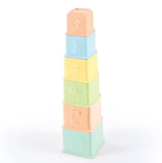 Cuburi de stivuire pentru copii, Dolu (5204)