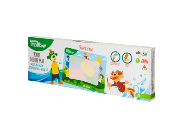 Covoraș de desen cu apă Akuku Treflik Family