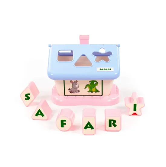 Căsuță educativă Safari cu sorter, Polesie (90300) Căsuță educativă Safari cu sorter, Polesie (90300)