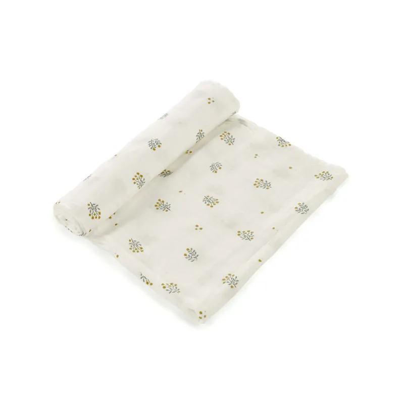 Pelinca muselina din bambus 120×120 Jane Botanic 1 buc. (010618 U78)