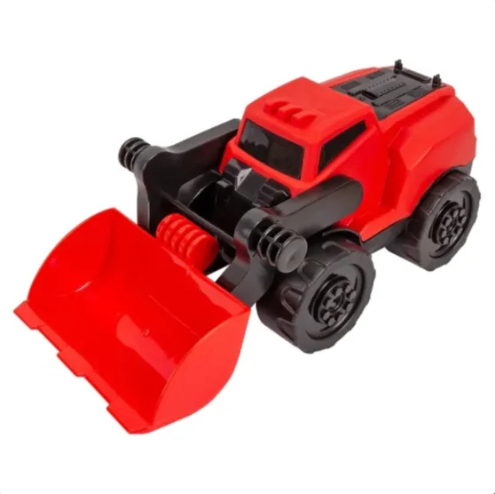 Tractor pentru copii cu cupă frontală, Technok (8553) Tractor pentru copii cu cupă frontală, Technok (8553)