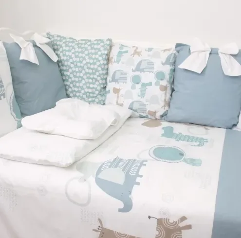 Lenjerie de patut 8 piese PM Perne Dinno