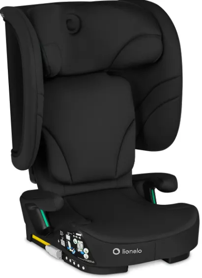 Scaun auto 100-150 cm (i-Size) Isofix Lionelo Orin Black Carbon