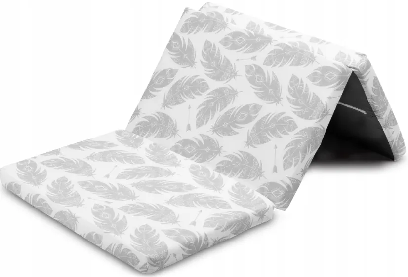 Saltea pentru copii turistica Sensillo Tourist Feathers 120x60x5cm
