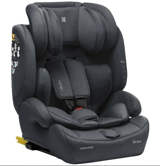 Scaun auto 76-150 cm (i-Size) Isofix Kikkaboo i-Bronn Grey