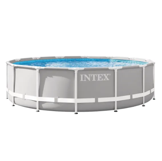 INTEX Piscină PRISM FRAME PREMIUM 427×107см, 12706L, cadru metalic, cu pompă de filtrare