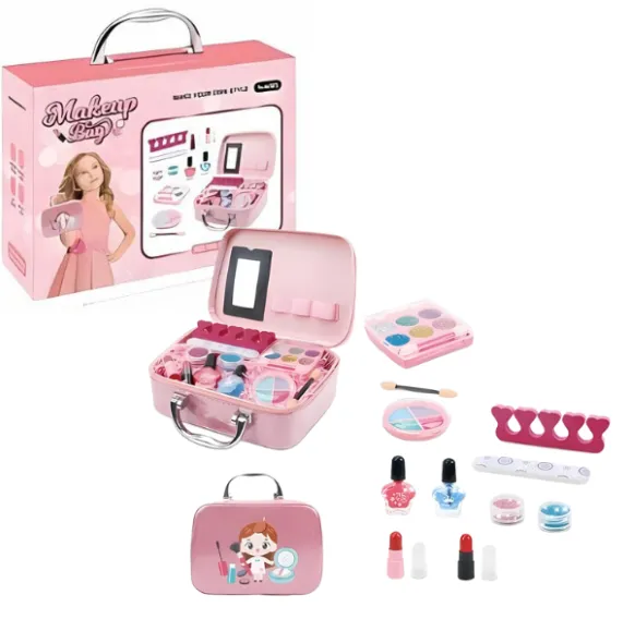 Set de machiaj pentru copii în gentuță