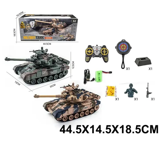 Tanc cu radiocomanda cu incarcator