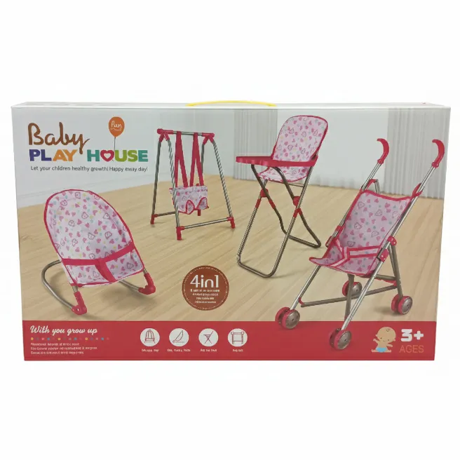 Set pentru păpuși 4 în 1, cod 942001