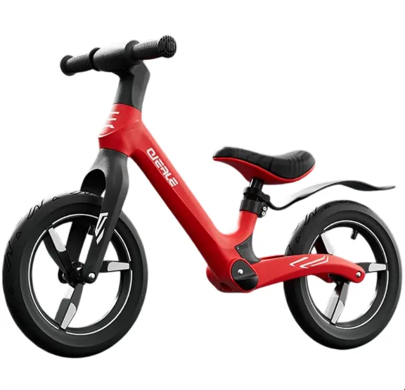 Bicicletă fără pedale pentru copii, 12′ roșie (48067)