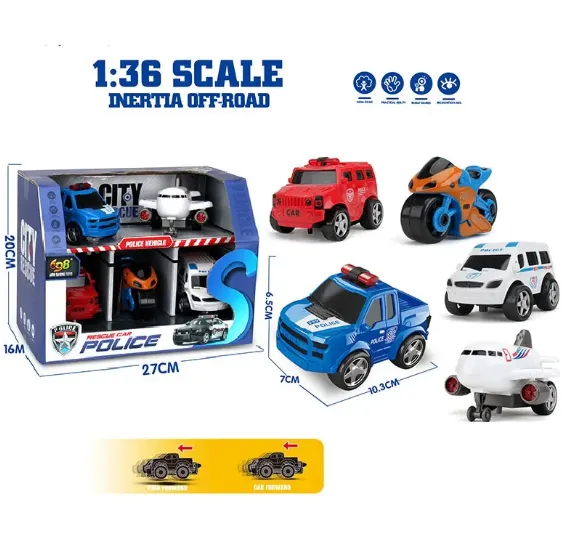 SET MASINI (5BUC) (INSTRUCTIUNE IN ROMANA) 72155