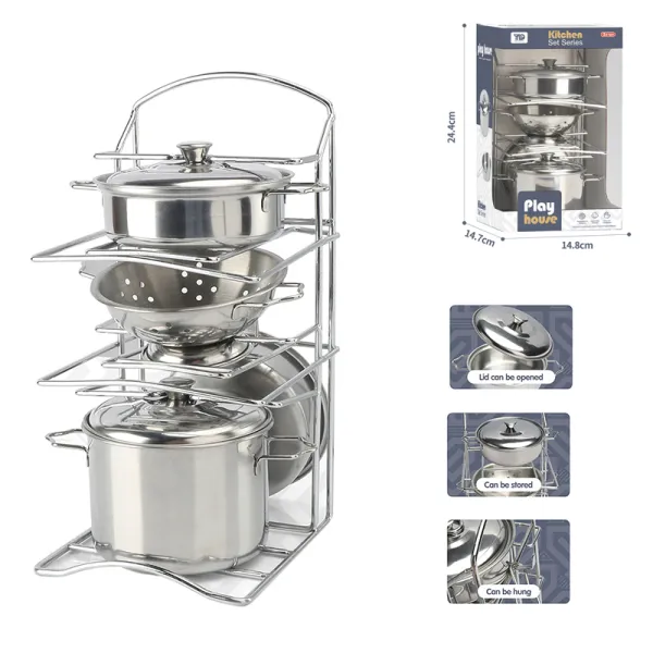 Set vesela din metal 006972