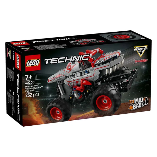 Constructor LEGO Technic Monster Jam ThunderROARus Mecanism de recul, art. 42200