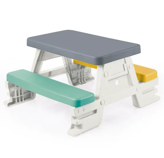 Masă de picnic pentru copii cu bănci, Dolu (2618)