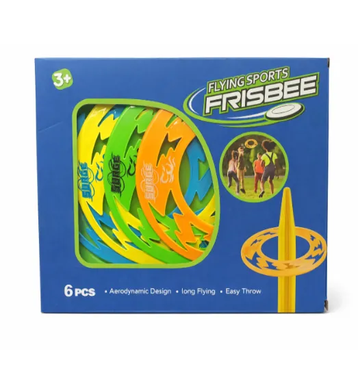 Set de joacă Frisbee, 6 buc., cod 990028