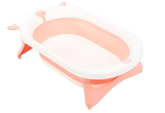 Cădiță pliabilă Kikkaboo Foldy Pink, 80 cm