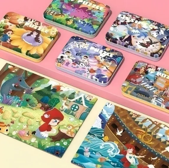 PUZZLE DIN LEMN